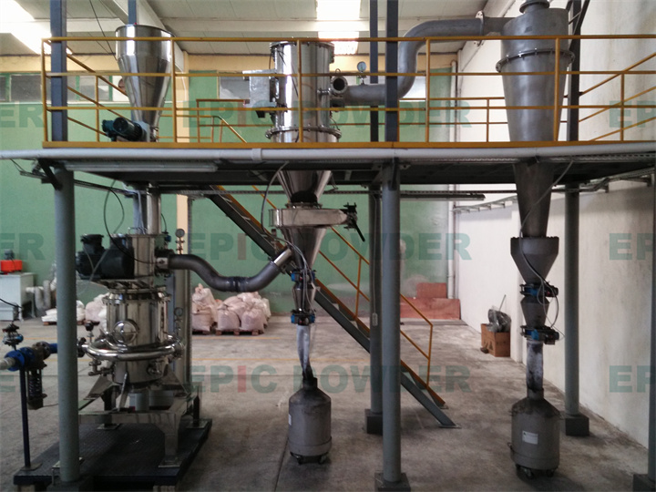 大型對噴式氣流粉碎機