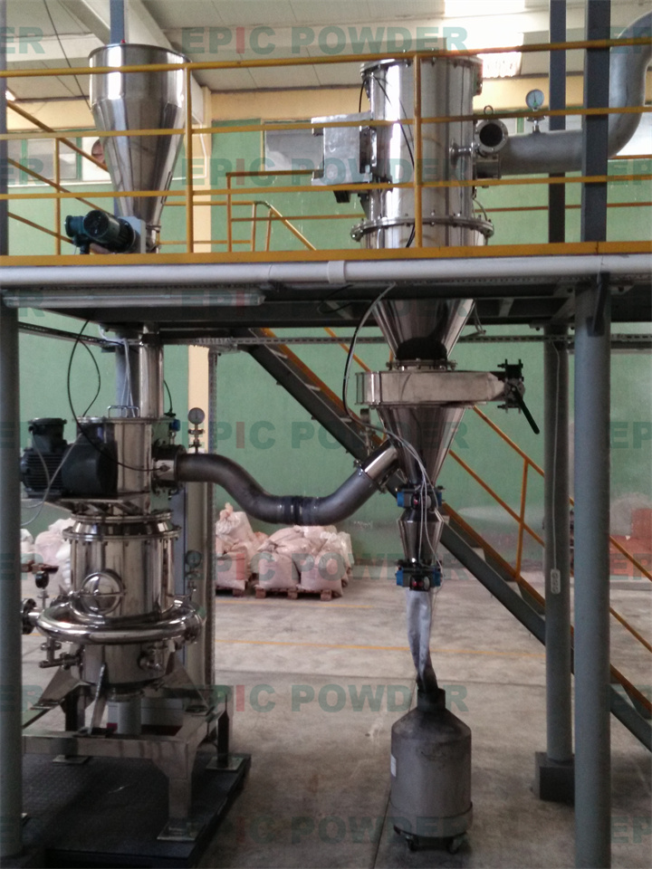 超微超細(xì)流化床氣流磨