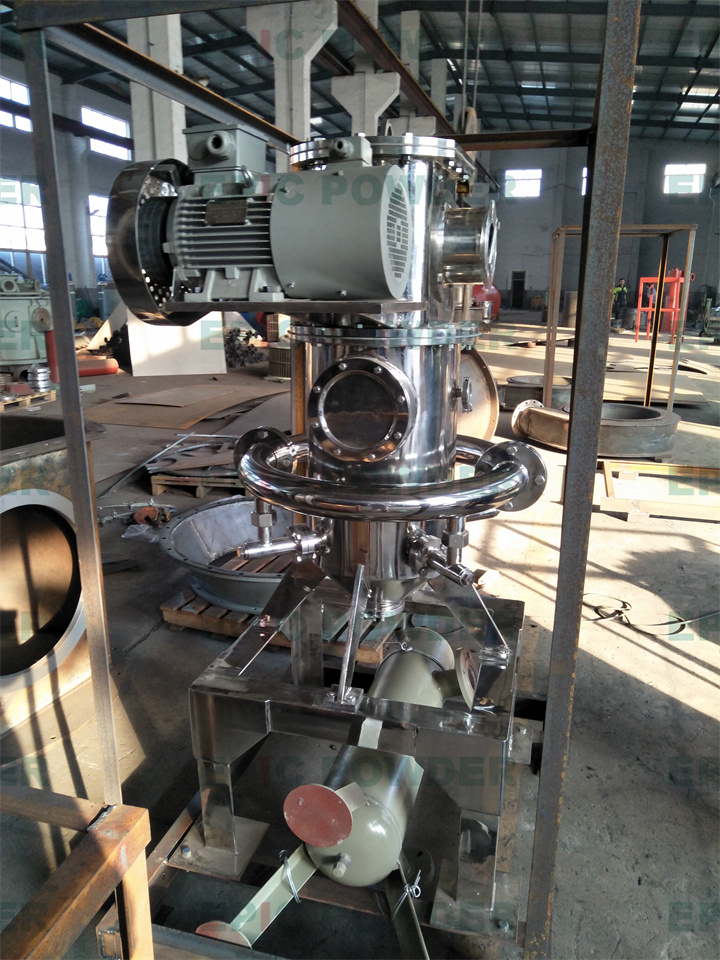 實驗型扁平式氣流磨