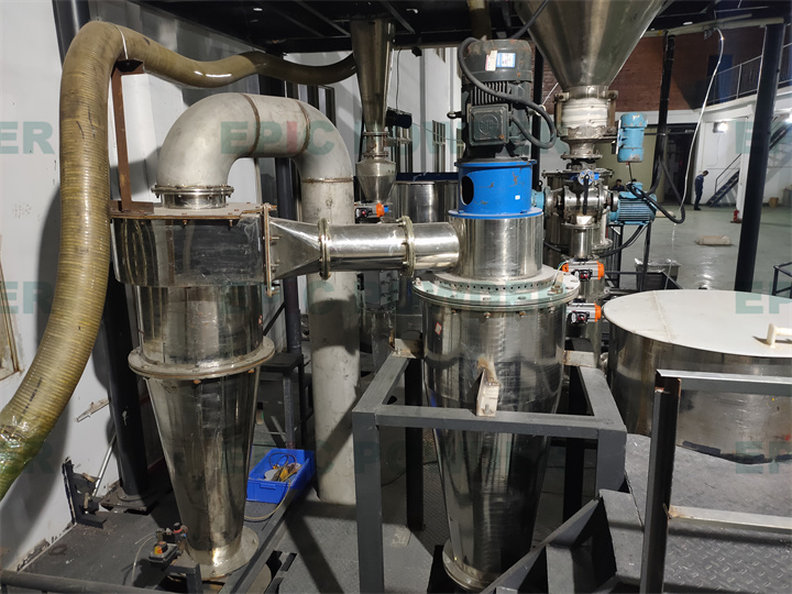 實驗型對噴式氣流粉碎機