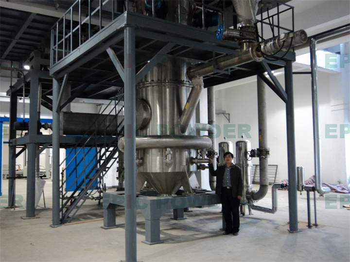 實驗型對撞式氣流粉碎機