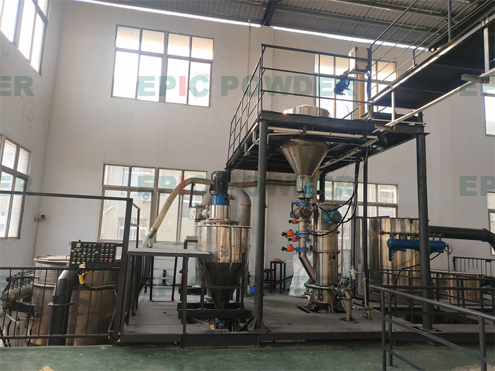 小產量對噴式氣流磨