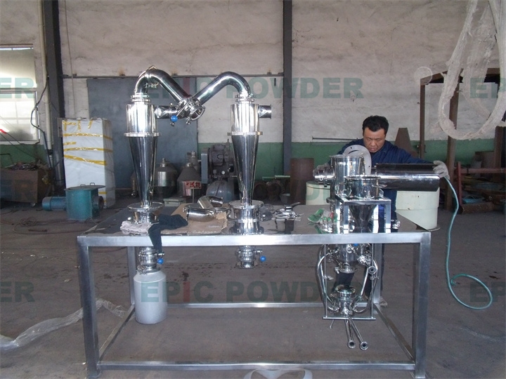 實(shí)驗(yàn)型氣流式粉碎機(jī)