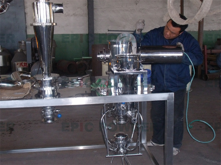 超微超細氣流磨粉機