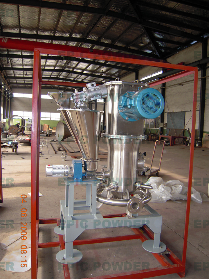 小產(chǎn)量對(duì)撞式氣流粉碎機(jī)